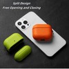 Leather Case Compatible with AirPods 4 / Active Noise Cancellation,