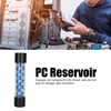 Water Cooling Reservoir 255mm/10.0in Acrylic Plastic Material G1/4in Thread Low