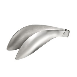 Oaks Leye 【Made in Japan Genuine Product】Fingertip Tongs Seamless Stainless Steel Integrated Type Can be Used Like an Extension of Your Fingertips Strong Grip LS1505
