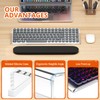 Richboom Ergonomic Computer Keyboard Stand - Acrylic Tilted Computer Keyboard