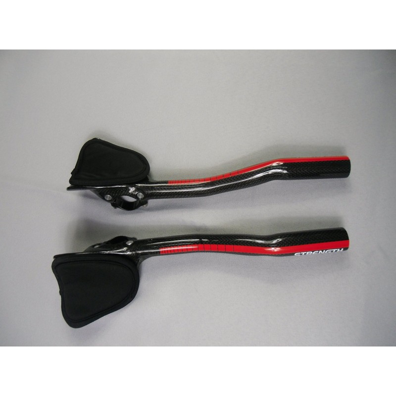 Strength Aero Bars TT Bike Armrest Handlebars Carbon Fiber Aerobar