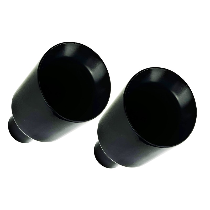 2.5" to 4" NETAMI Exhaust Tip Stainless Steel Double Wall