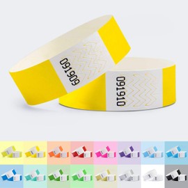 linie zwo ®, Tyvek Inlet Bands 19 x 254 mm Yellow Pack of 1000