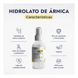 Bio Hidrolato De Árnica, 120 Ml, Facial Y Corporal 100% Puro