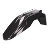Derbi 2B004321000W0N Front Mudguard Black without Decoration