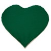 Grain Pillow Heart ca. 30 x 25 cm Green
