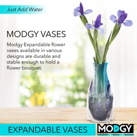 MODGY Love Noir Collapsible Vase, 1 EA