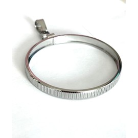 Stainless steel Coin Bezels For 38mm Silver Dollars Morgan, Peace, Ike, Coin (Will not tarnish)
