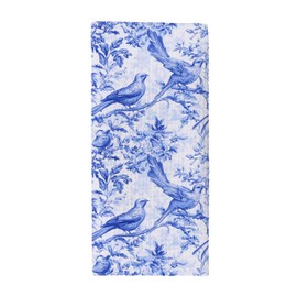 KGHYT Blue and White Porcelain Bird Kitchen Towels,Dish Towels for Home Farmhouse Kitchen Bathroom,16x24 Inches.(048)