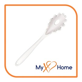 MyXOHome 8-1/2" White Silicone Pasta Fork by MyXOHome
