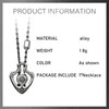 GAUEIOUR Mechanical Rotatable Gear Pendant Necklace,Luxury Pendant, Retro Punk Necklace,