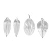 Baxnore 4 PCS Fishing Sinking Float Set, Wear-Resistant Submerged Bobbers,
