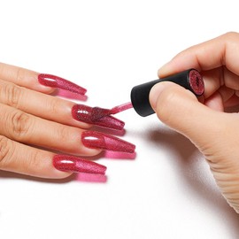 AIMEILI HEMA Free Gel Nail Polish, TPO Free, Soak Off U V Nail Art Glossy Long Lasting for Salon DIY Home - 667 10ml