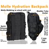 TWINFALCONS Tactical Hydration Backpack, Molle Backpack 500D Nylon Hydration Backpack