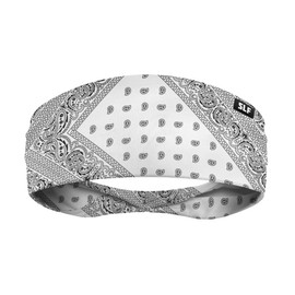 SLEEFS Sweat Bands Headbands Men & Women - Cooling Sports Mens Headband for Running, Football, Basketball, Cycling, Workout - Sweat Moisture Wicking Head Band Stretch Fit, Non-Slip Design - One Size