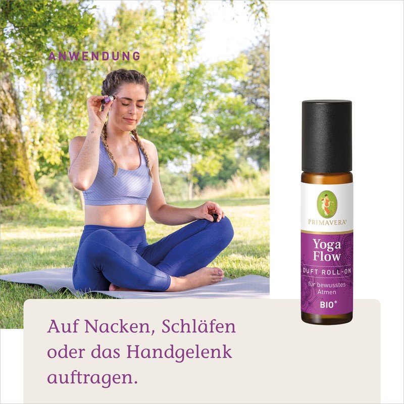 Primavera PV75510 Roll On Yoga Organic, 0.3 fl oz (10
