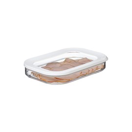 Mepal Modula 106937030600 Cheese/Cold Food Storage Container, Plastic, 550 ml, Transparent/White (Pack of 2)