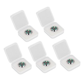 5 Pcs Optical Fiber Cleaver Blade 20mm Diameter 4mm ID Ultrafine Tungsten Steel High Hardness Optical Cable Cutter Blade