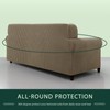 CHUN YI 1 Piece Jacquard Checks Stretch Fabric Couch cover,