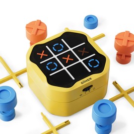 GiiKER Tic Tac Toe Bolt Game, Original 3-in-1 Handheld Puzzle Game, Portable Travel Games for Car Ride, Toys Gift Idea for Kids and Adults, Birthday Gifts for Boys Girls