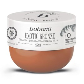 Babaria unisex exotic bronze coconut oil tanning jelly, SPF 0, 300 ml,