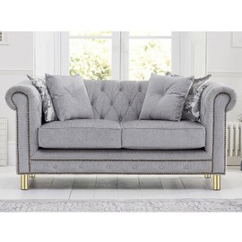 Sumnacon 4PCS Aluminium Alloy Furniture Legs - Round Adjustable Sofa Legs Furniture Cabinet Legs, 3 Inch Funiture Feet for Cabinet Desk Table Chair Sofa Bed, Gold