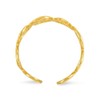 BillyTheTree Jewelry 14K Yellow Gold Scroll Toe Ring
