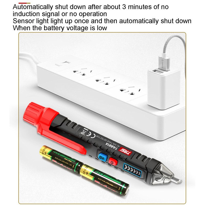 Induction Electric Pen Digital Display NonContact Line Detection Tester Tool