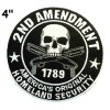 Athena Brands 2nd AMENDMENT PATCH US CONSTITUTION GUN RIGHTS embroidered