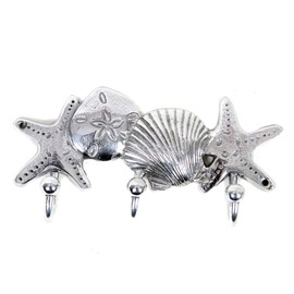 DEI Metal Shell Wall Hooks, 7"