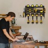 Socpuro Power Tool Organizer Wall Mounted, 3 Layers Heavy Duty