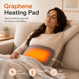 USB Heating Pad for Handbags & Home Use – Adjustable Warmth with Timer for Office, Travel & Everyday Comfort