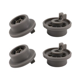 Sknrlko Dishwasher Lower Bottom Basket Wheels Compatible for & 165314 Dishwasher Spare Parts Lower Rollers