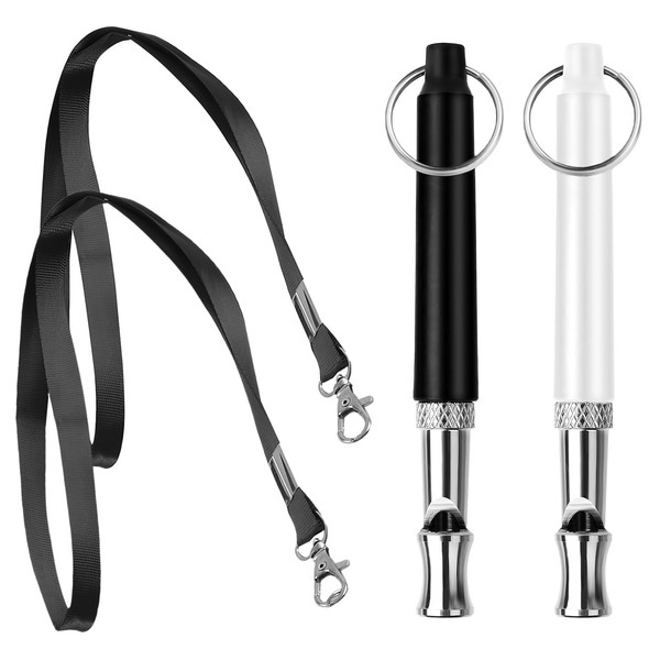 Dog Whistle, 2 Pack Dog Whistle to Stop Barking, Dog