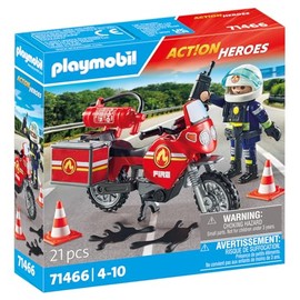 Playmobil 71466 Moto de Bomberos