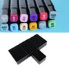 Marker Storage Bag 168 Slots Multipurpose Portable Zippered Marker Pen