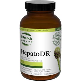 ST FRANCIS HERB FARM HepatoDR® (90 Capsules) Liver Optimization Supplement for Health and Wellness (1 Container) Vegan, Vegetarian, Organic, Wildcrafted Herbs, Made in Canada
