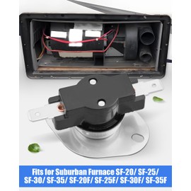 Furnace Limit Switch Fit for Suburban Furnace SF-20 SF-25 SF-30 SF-35 SF-20F SF-25F SF-30F SF-35F, Replace 231630