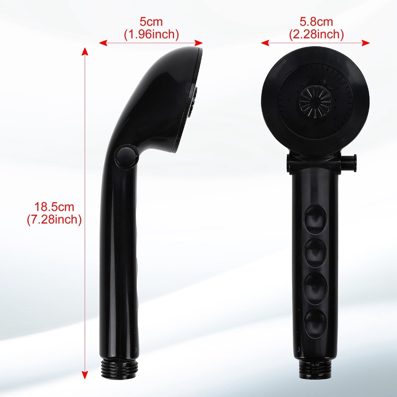 XhuangTech 4" RV Shower Faucet with Handheld Shower Head &