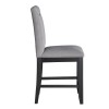 Steve Silver Yves Counter Chair - Grey (set of 2)