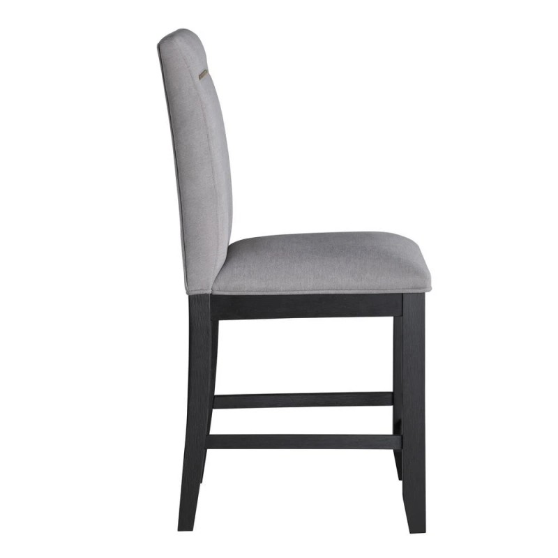 Steve Silver Yves Counter Chair - Grey (set of 2)