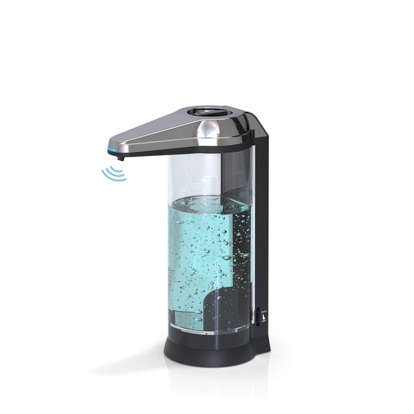 Better Living Products 70181 Touchless Clear Chamber Hands Free Soap