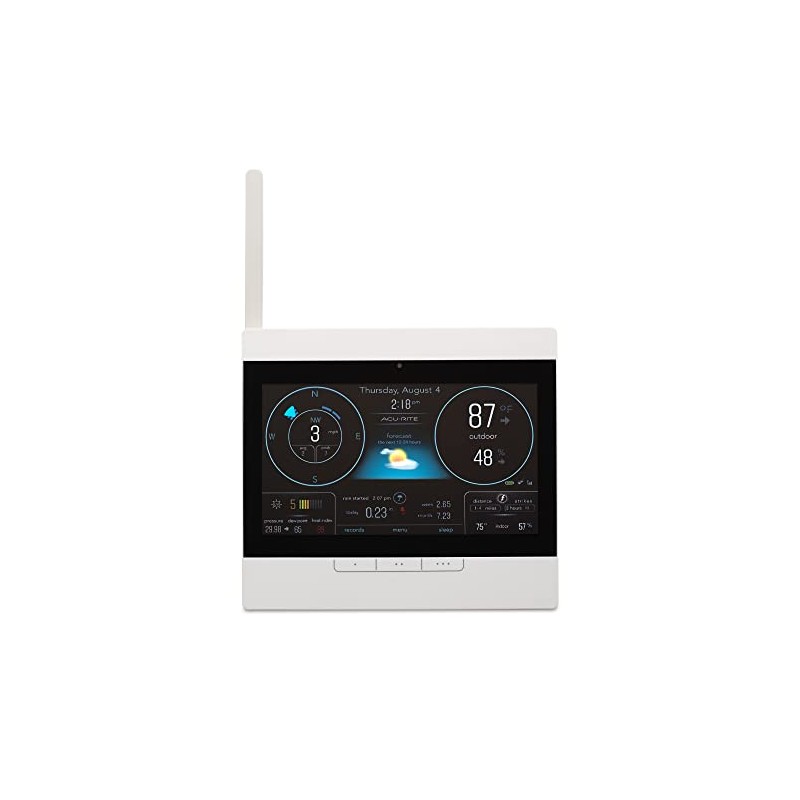 AcuRite Atlas Home Weather Station High-Definition Display for Temperature, Humidity,