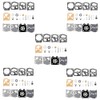 Yingshop 5pc Carburetor Diaphragm Gasket Rebuild Repair Kit Compatible for
