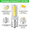 LED Microwave Light Bulbs Under Hood 40W Equivalent, E17 LED