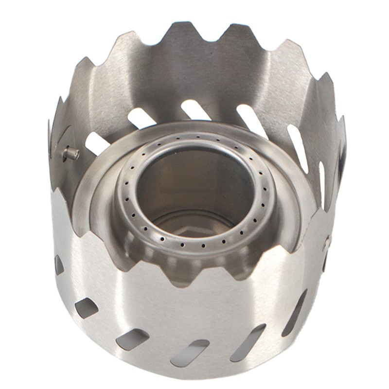 SOUTHJIELING Stove Windshield Stainless Steel Camping Stove Windshield Screen Wind-proof