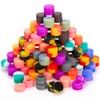 Bekith 100Pcs 2ml Silicone Wax Containers Non-Stick Multi Use Storage