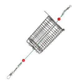 UperUper 10pcs Fishing Bait Trap Cage Feeder, Baits Cage Basket Holder Coarse Lure Feeder Fishing Tackle Kit