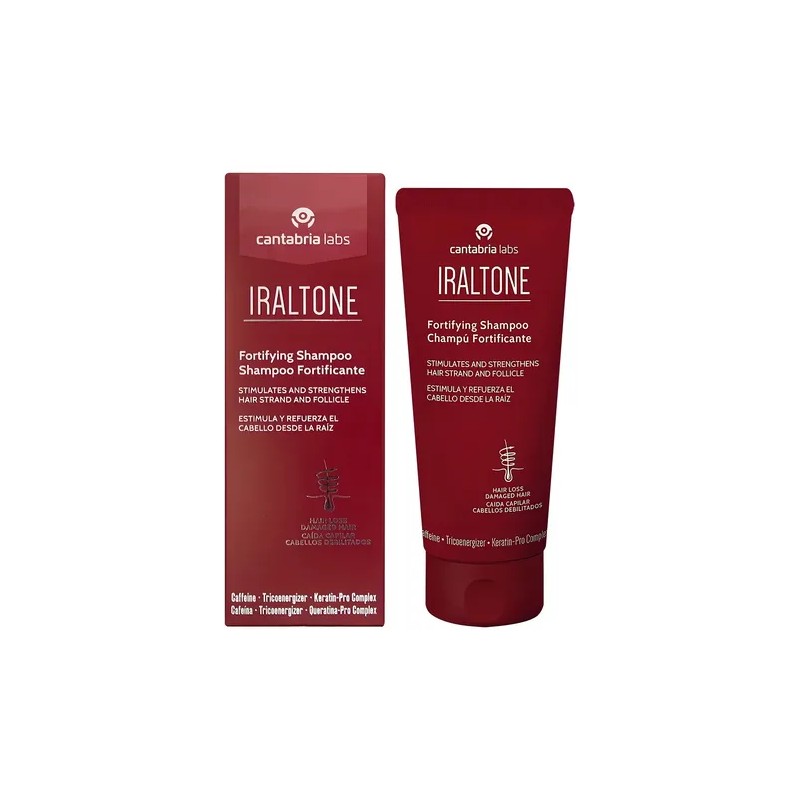 Iraltone Shampoo Fortificante Caída Cabello 200ml Fortalece