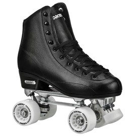 Pacer Stratos Traditional Quad Roller Skates, Black sz 9